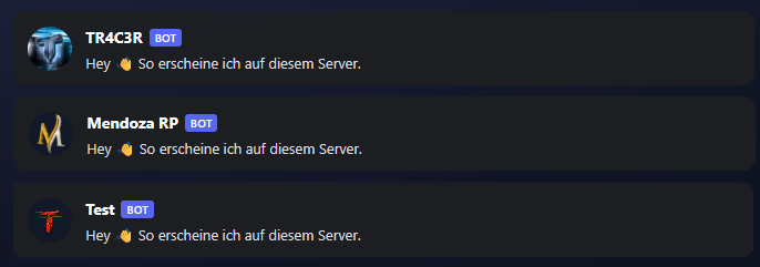 Bot personalizer module preview